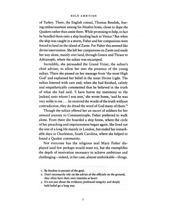 Accomplishment. How to Achieve Ambitious and Challenging Things