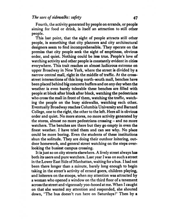 The Death and Life of Great American Cities