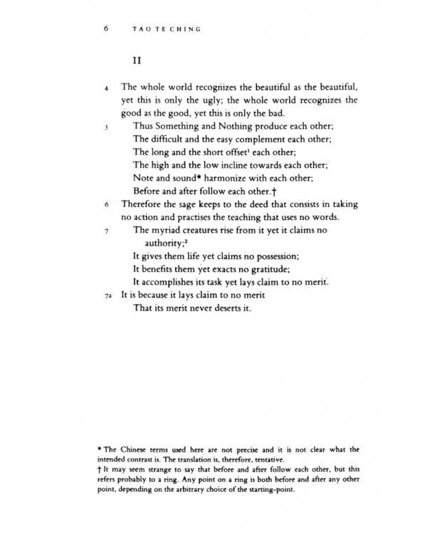 Tao Te Ching