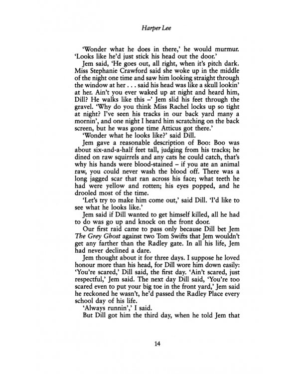 To Kill A Mockingbird