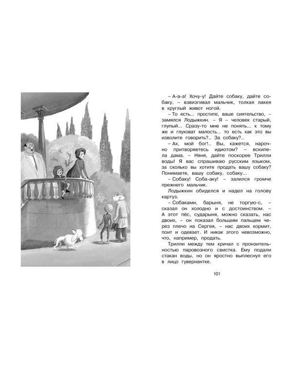 Белый пудель