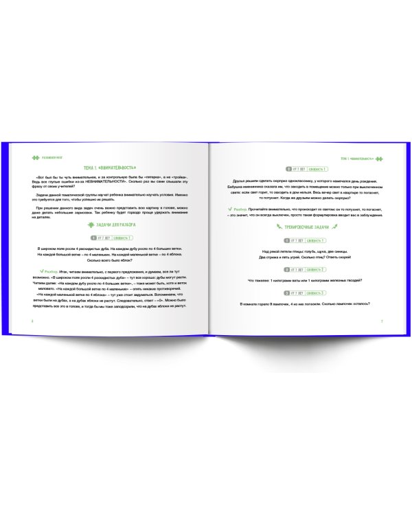 Развиваем мозг. Книга о том, как тренировать логику и улучшить мышление у детей 7-12 лет