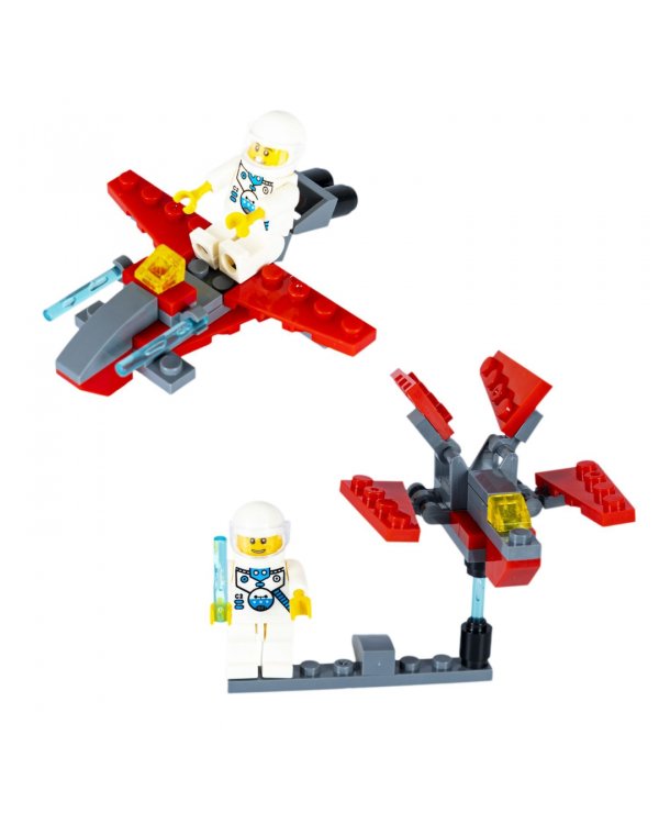 Конструктор в яйце. 2 в 1. Армия. Космос. В ассортименте