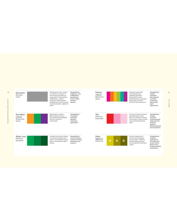 Словарь цвета для дизайнеров