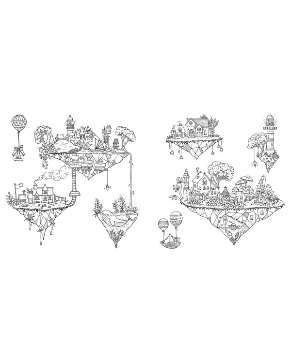 Фантастические миры. Книга для творчества и мечты