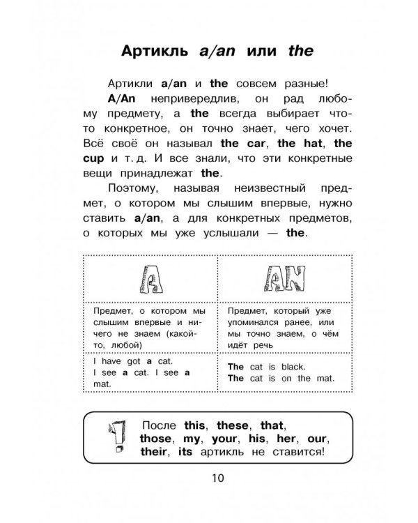 Все правила английского для начальной школы с заданиями и играми