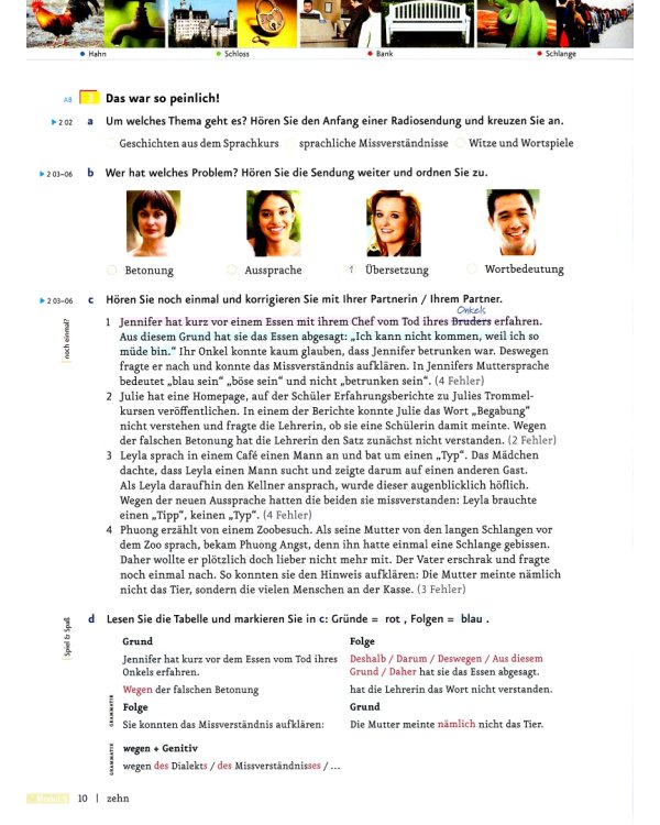 Menschen B1.2. Kursbuch