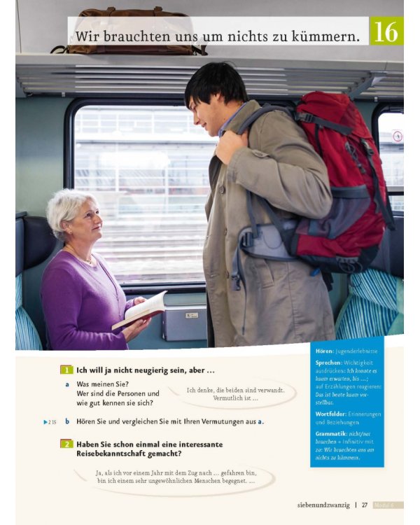 Menschen B1.2. Kursbuch