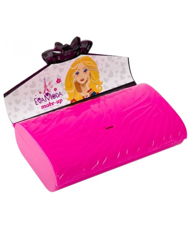 Набор детской декоративной косметики. Косметичка-клатч раскладная