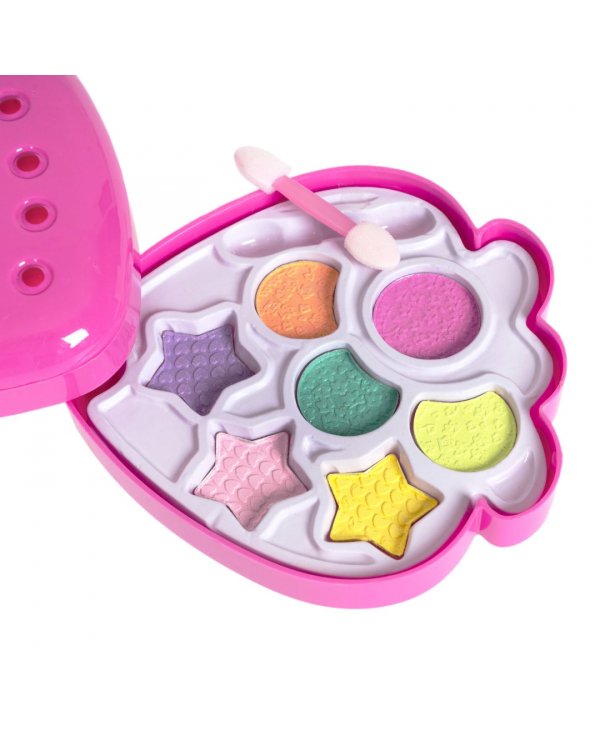 Набор детской декоративной косметики. Косметичка-клубника