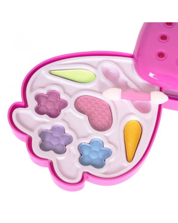 Набор детской декоративной косметики. Косметичка-клубника