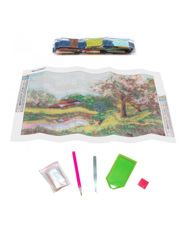 Алмазные узоры. Лето в деревне