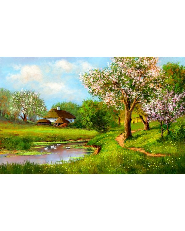 Алмазные узоры. Лето в деревне