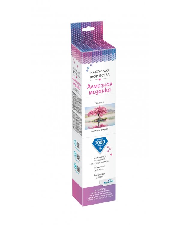 Алмазные узоры. Цветущая сакура