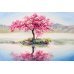 Алмазные узоры. Цветущая сакура