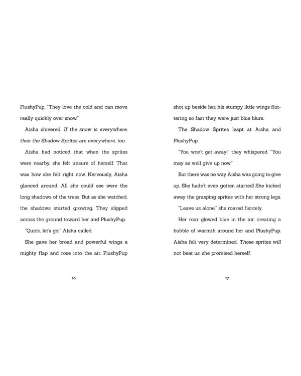 Aisha the Sapphire Treasure Dragon