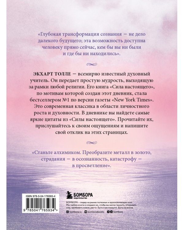 The power of now. Cила настоящего. Journal