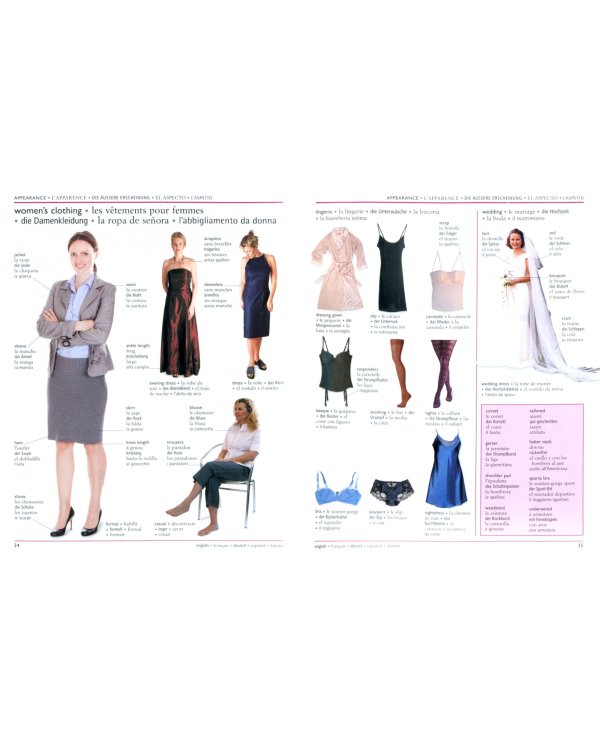 5 Language Visual Dictionary