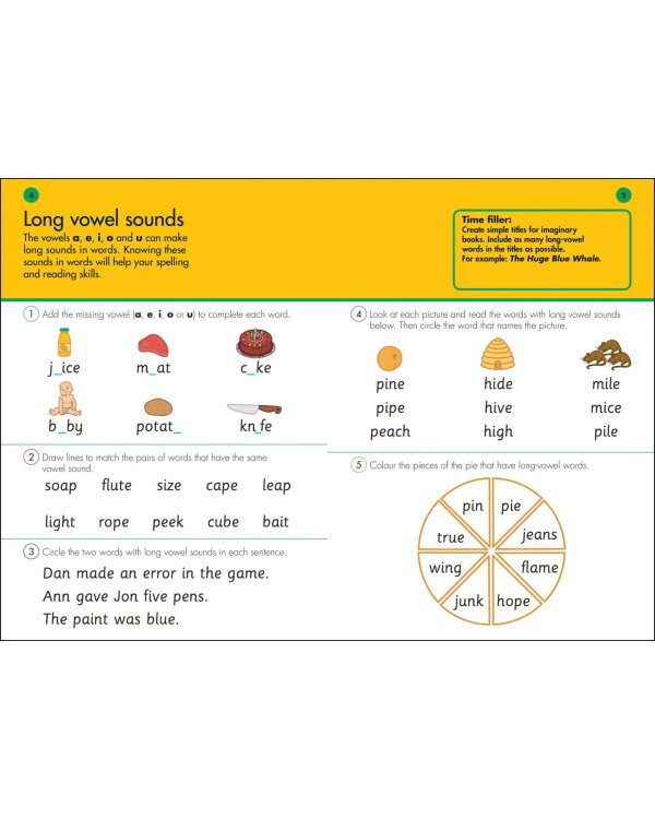 10 Minutes a Day Spelling Fun. Ages 5-7. Key Stage 1