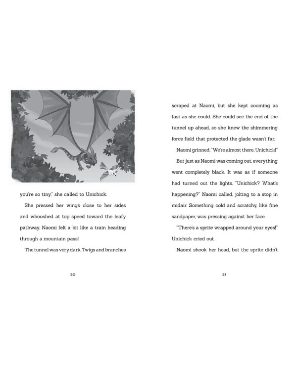 Naomi the Rainbow Glitter Dragon