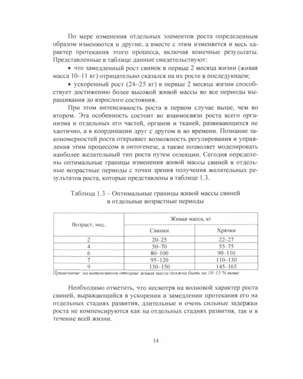 Современные требования и принципы нормированного кормления при выращивании и откорме свиней