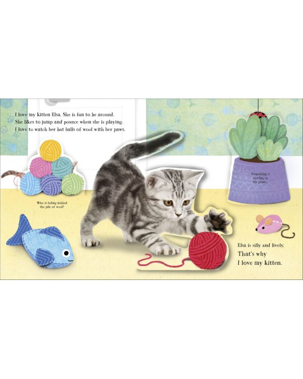 I Love My Kitten. A Pop-Up Book About the Lives of Cute Kittens