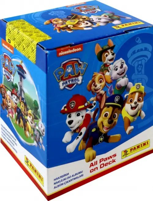 Бокс с наклейками Paw Patrol 7