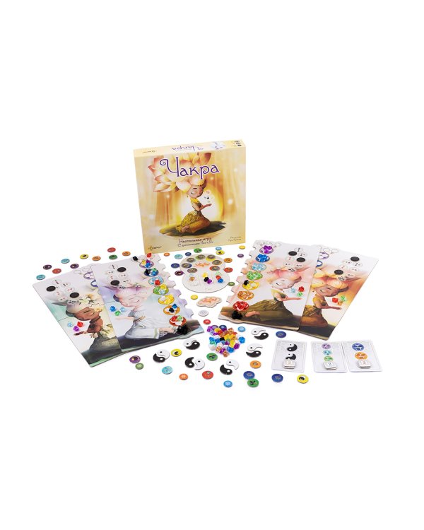 Настольная игра Чакра с дополнением Инь и Ян