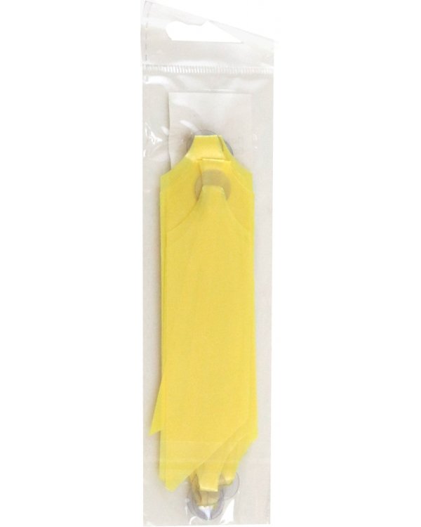 Бант подарочный 10.5 см, желтый