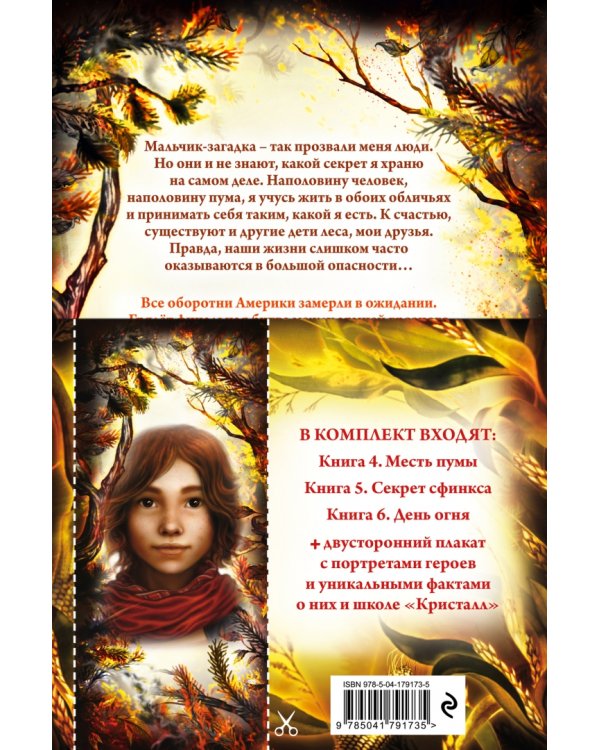 Дети леса. Книги 4-6. Комплект с плакатом