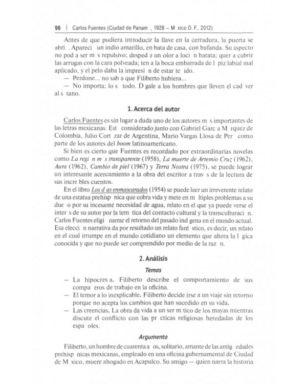 Методические задания по домашнему чтению по рассказам латино-американских писателей на испанском языке для студентов IV и V курсов. Учебное пособие