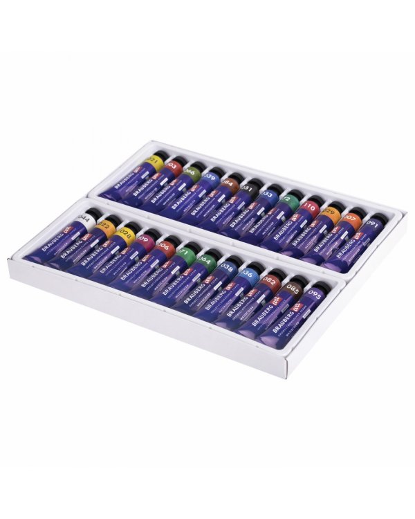 Акварель художественная, 24 цвета, в тубах