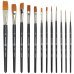 Кисти художественные Art Classic, № 0-20, 12 штук, синтетика