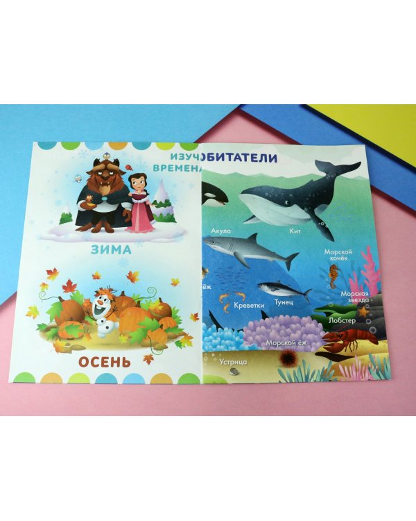 Обучающие плакаты. Дисней. Книга-картинка