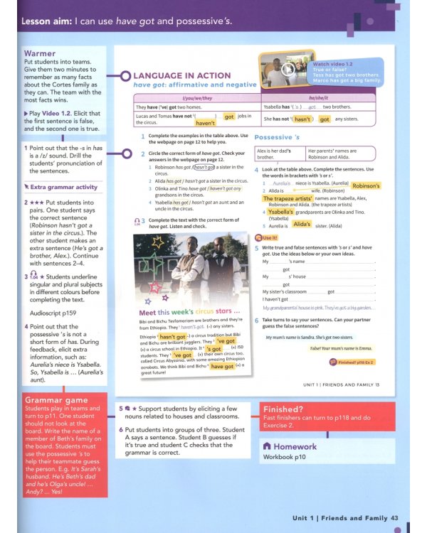 Own it! Level 1. Teacher's Book with Digital Resource Pack