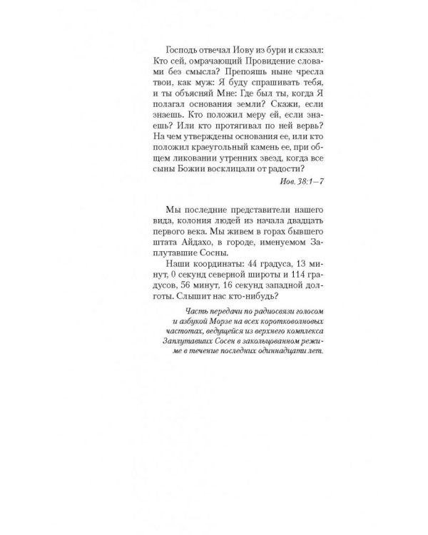 Сосны. Последняя надежда