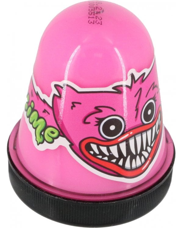 Слайм розовый с шариками