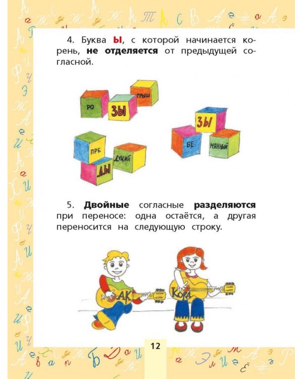 Все правила русского языка для начальной школы