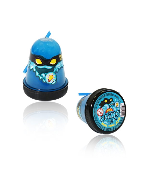 Slime Ninja, синий, светится в темноте