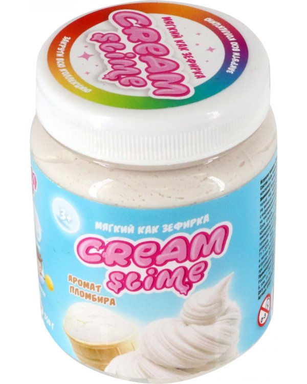 Cream-Slime с ароматом пломбира