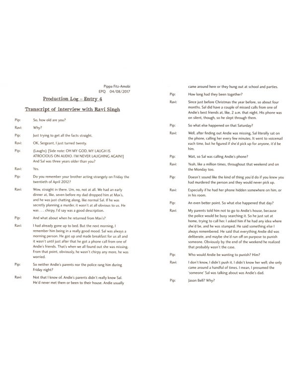 A Good Girl's Guide to Murder