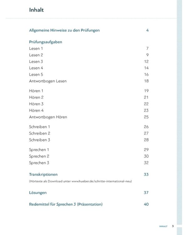 Schritte international Neu 5+6. Prüfungsheft Zertifikat B1 mit Audios online