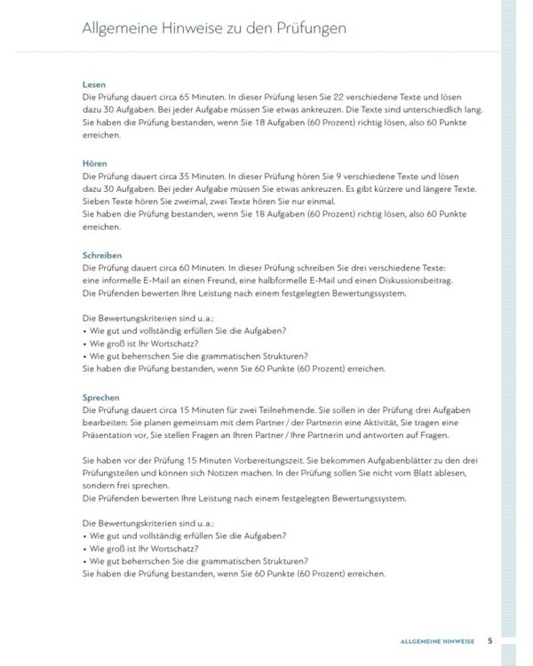 Schritte international Neu 5+6. Prüfungsheft Zertifikat B1 mit Audios online