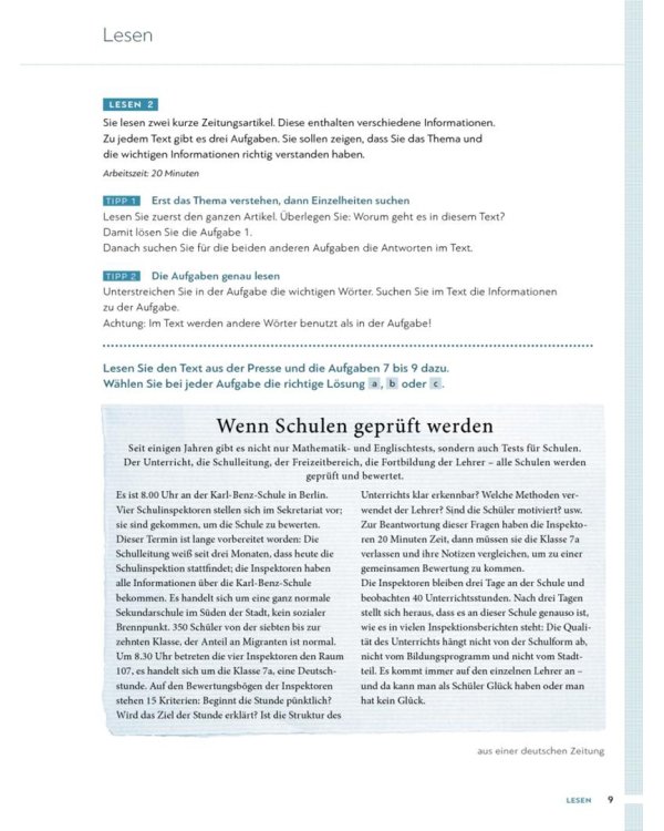 Schritte international Neu 5+6. Prüfungsheft Zertifikat B1 mit Audios online