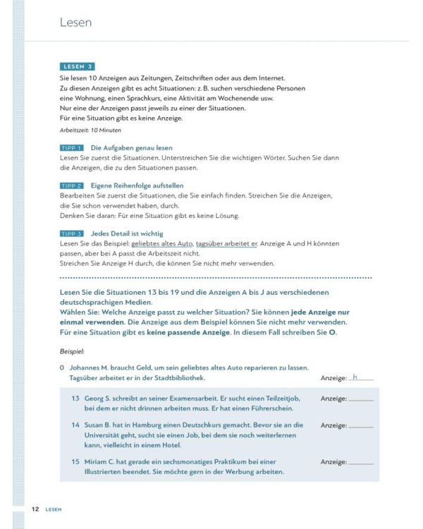 Schritte international Neu 5+6. Prüfungsheft Zertifikat B1 mit Audios online