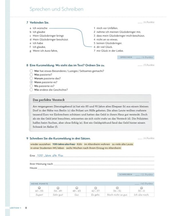Schritte international Neu 5+6. Intensivtrainer mit Audio-CD. Deutsch als Fremdsprache
