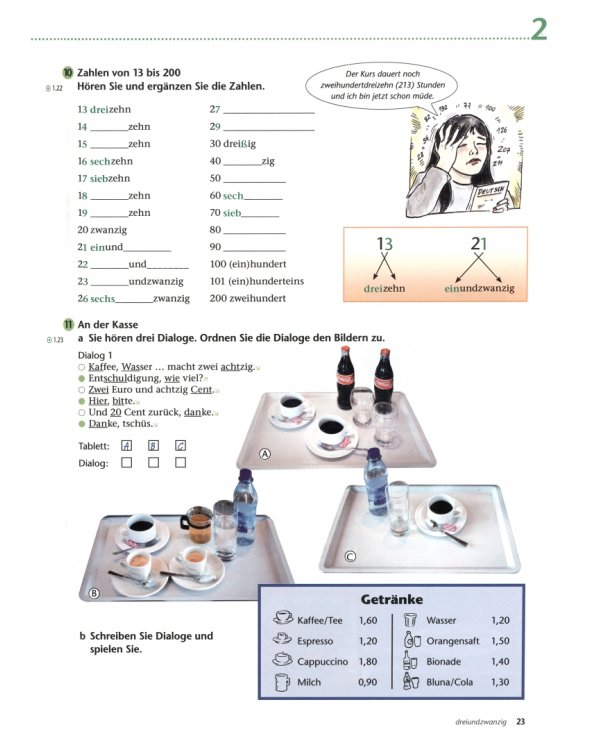Berliner Platz 1 NEU. A1. Deutsch im Alltag. Lehr- und Arbeitsbuch mit 2 Audios zum Arbeitsbuchteil