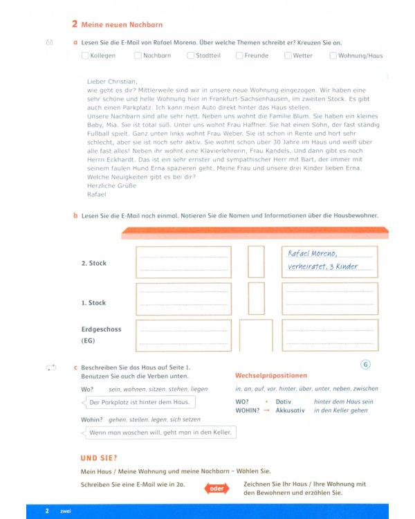 Linie 1 B1. Deutsch in Alltag und Beruf. Kurs- und Übungsbuch mit Audios und Videos