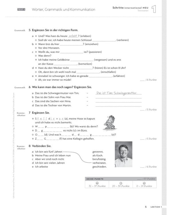 Schritte international Neu 3+4. Testtrainer mit Audio-CD. Kopiervorlagen. Deutsch als Fremdsprache