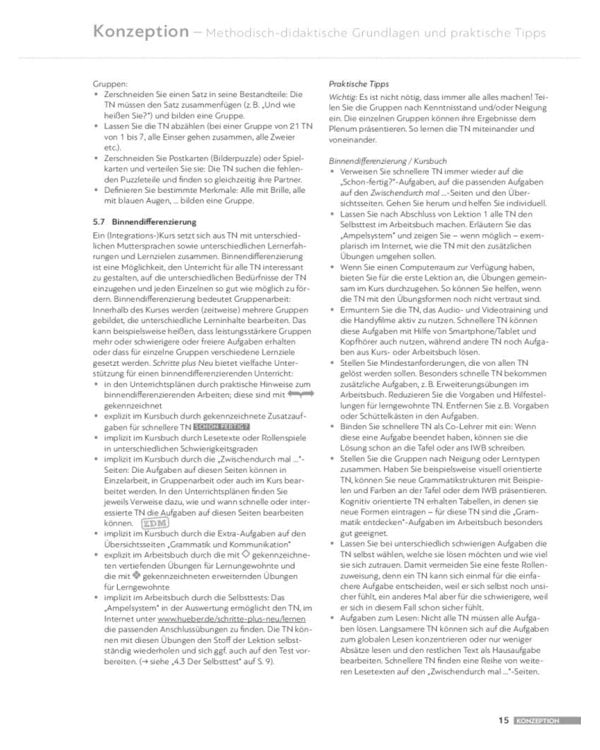 Schritte plus Neu 1. Lehrerhandbuch. Deutsch als Zweitsprache